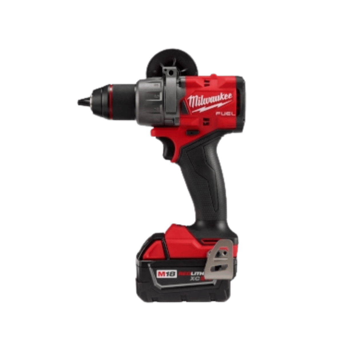 MILWAUKEE M18 FUEL DRILL/DRIVER KIT SIDE VIEW