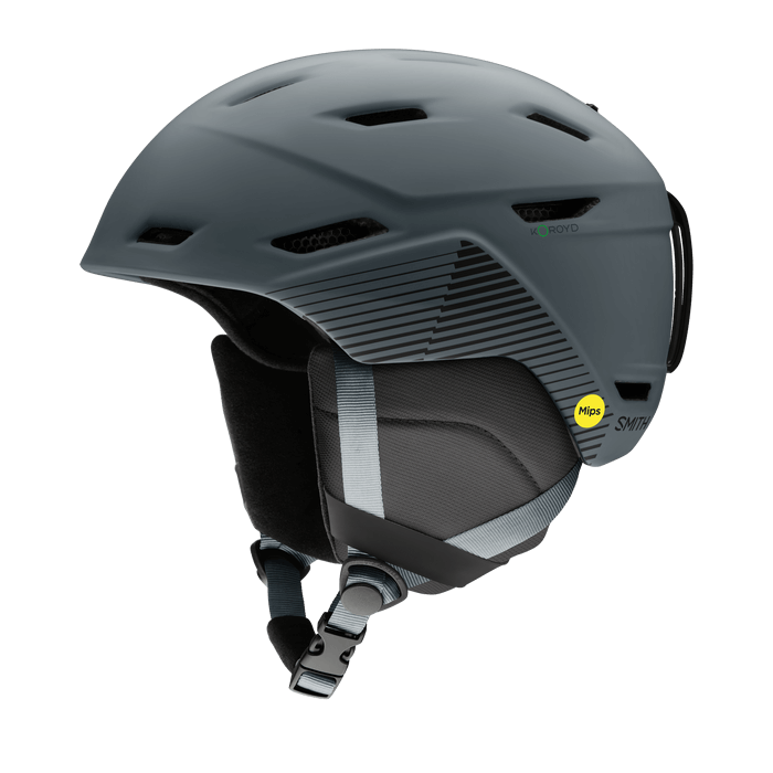 MISSION MIPS HELMET MATTE SLATE STRIPES