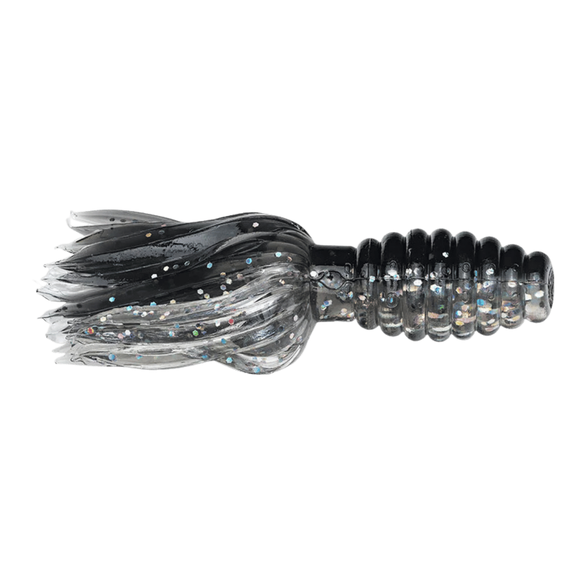 MR CRAPPIE CRAPPIE THUNDER 1 3/4 OZ - TUXEDO BLACK/SPARKLE