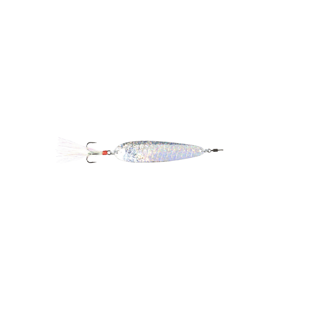 NICHOLS LURES LAKE FORK FLUTTER SPOON SILVER SCALE