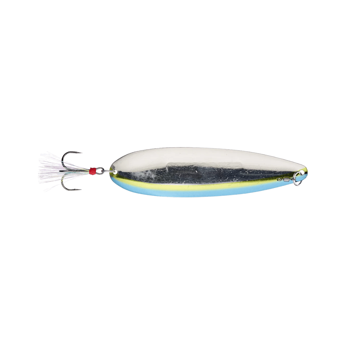 NICHOLS LURES MINI MAGNUM FLUTTER SPOON 6IN BOMBSHELL SHAD