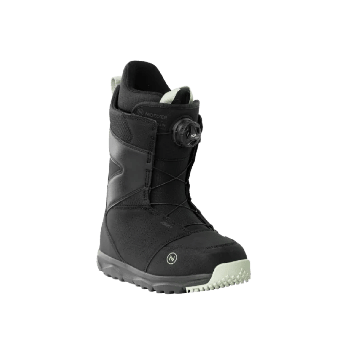 NIDECKER SNOWBOARD WOMENS CASCADE SNOWBOARD BOOT 22/23 - BLACK