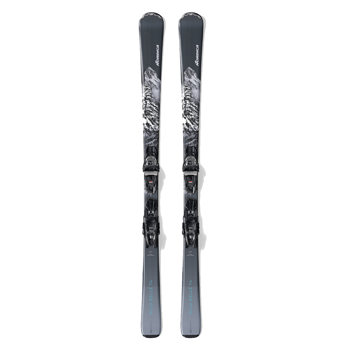 NORDICA WILD BELLE 74 SKIS TP2 COMP 10 BINDINDS 2024