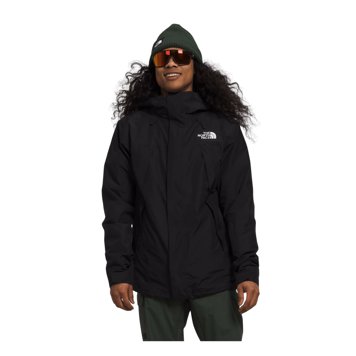 NORTH FACE CLEMENT TRICLIMATE JACKET- BLACK/GREY