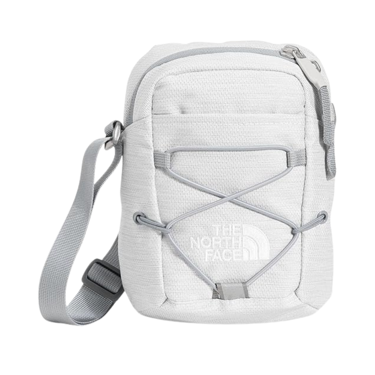 NORTH FACE JESTER CROSSBODY WHITE MID GREY
