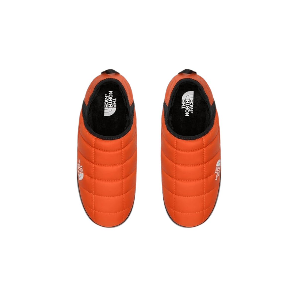 NORTH FACE MEN'S THERMOBALL TRACTION MULE V - SOLAR FLARE/TNF BLACK, TOP ANGLE, 09.0, 10.0, 11.0, 12.0, 13.0