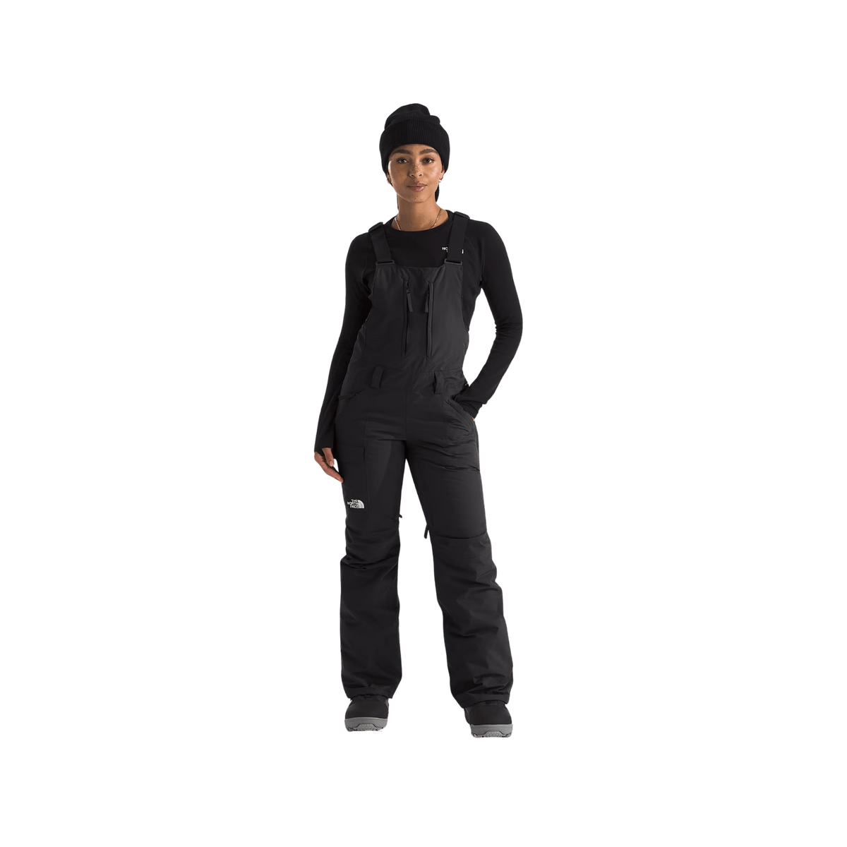 NORTH FACE WOMEN'S FREEDOM INSULATED BIB- BLACK