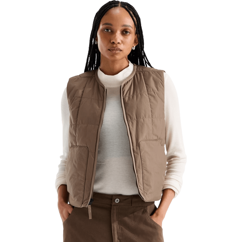 NORTH FACE W LHOTSE LT INSULATED VEST GARNET