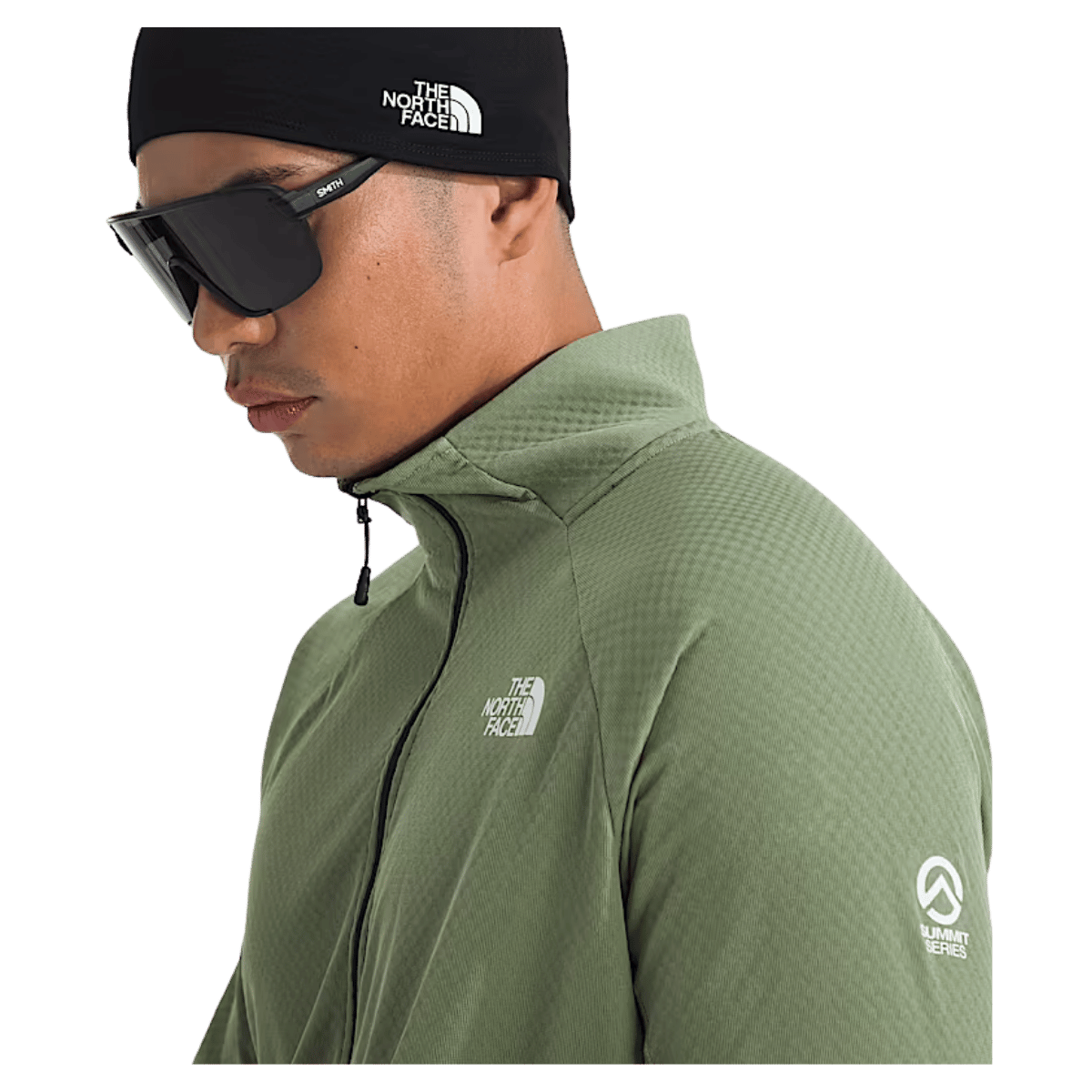 NORTHFACE SUMMIT FUTUREFLEECE LIGHTWEIGHT 1/2 ZIP - BARK MIST - FULL ZIP