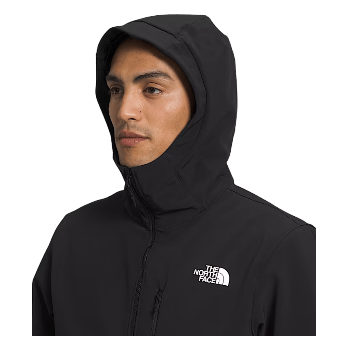NORTHFACE APEX BIONIC 3 HOODIE - TNF BLK - SIDE ZOOM VIEW WW