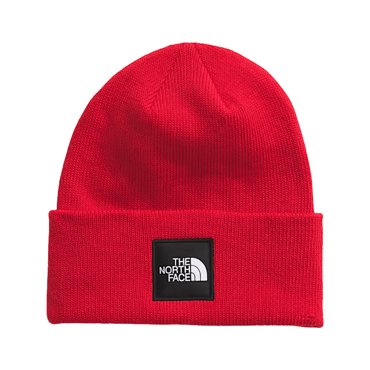 NORTHFACE BIG BOX BEANIE - TNF RED FRONT