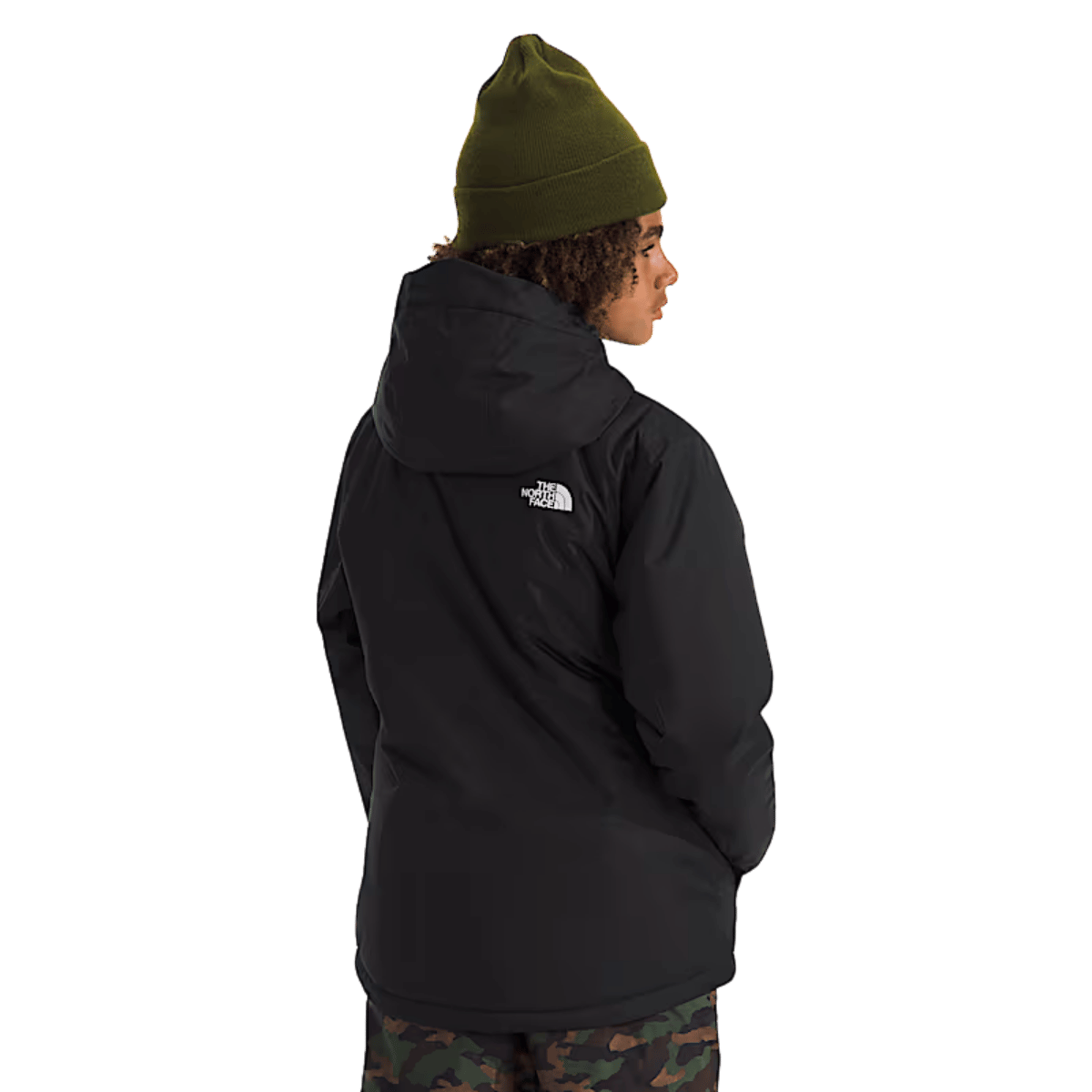 NORTHFACE BOYS FREEDOM INSULATED JACKET - TNF BLACK WW BACK