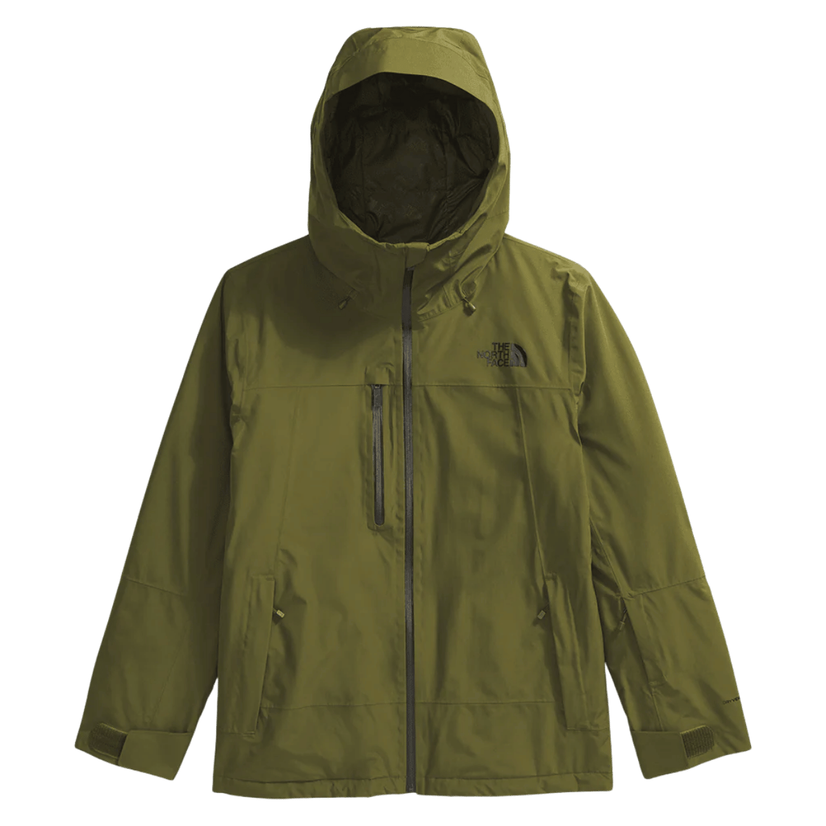 NORTHFACE DESCENDIT JACKET - FOREST OLIVE FRONT