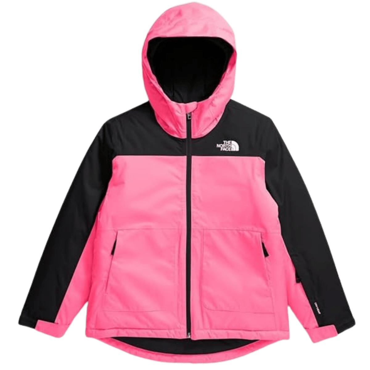 NORTHFACE GIRL'S FREEDOM INSULATED JACKET - RADIANT POPPY FRONT