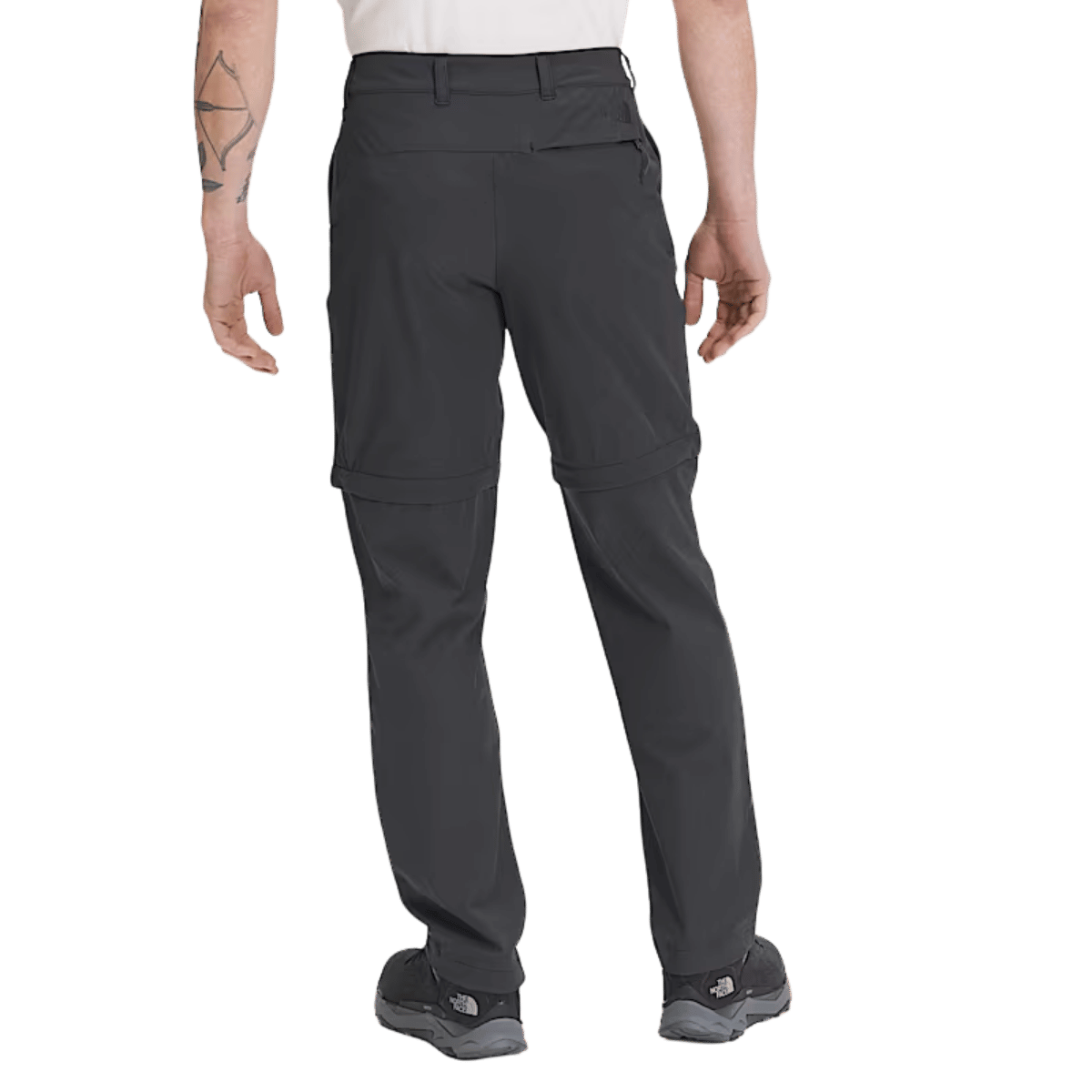 NORTHFACE PARAMOUNT CONVERTIBLE PANTS - ASPHALT GREY NPF WW BACK