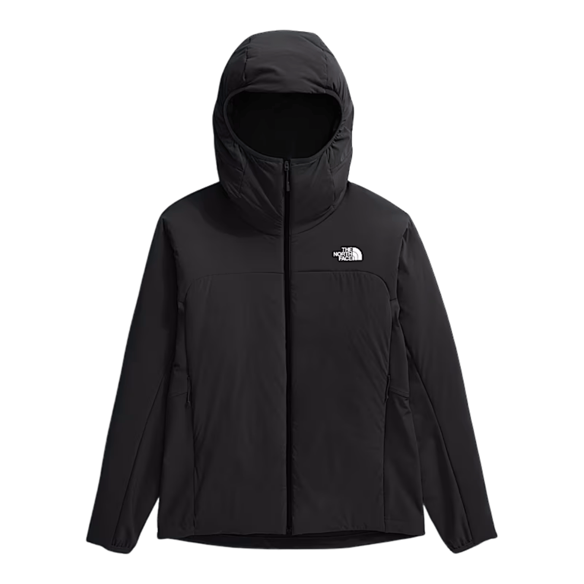 NORTHFACE SUMMIT CASAVAL HYBRID HOODIE - TNF BLACK-NPF FRONT