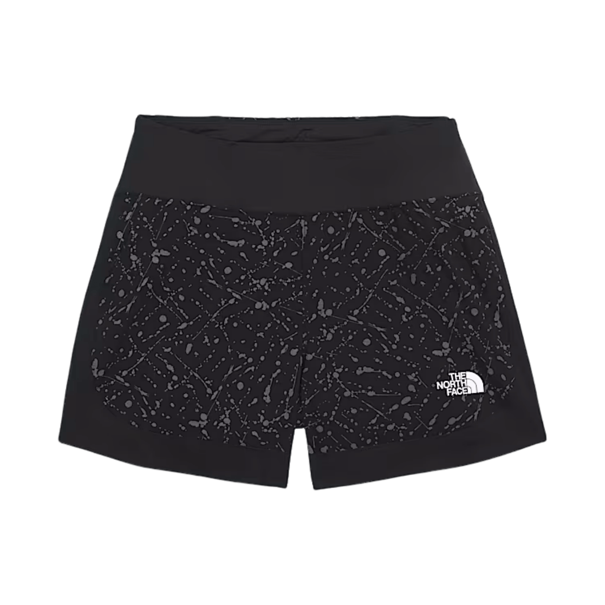NORTHFACE WOMEN'S SUNRISER EXERCISE SHORT 4" W/ FLASHDRY TECHNOLOGY - TNF BLACK - MAIN IMAGE