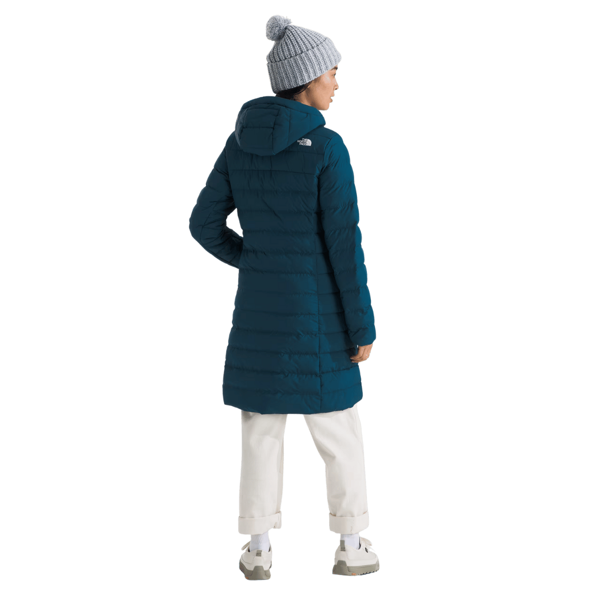 NORTHFACE WOMEN'S ACONCAGUA PARKA - MIDNIGHT PETROL WW BACK