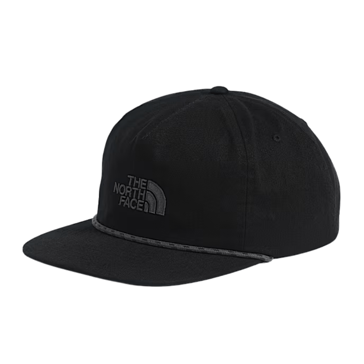 NORTHFACE NORM 5-PANEL HAT- TNF BLACK/ASPHALT GREY FRONT