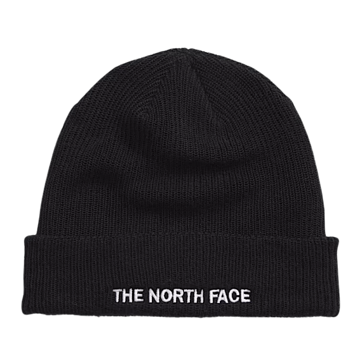 NORTHFACE URBAN EMBROIDERED BEANIE - TNF BLACK FRONT