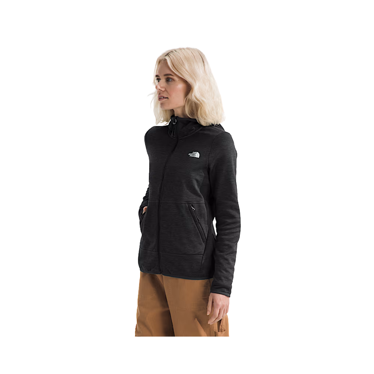 THE NORTHFACE WOMEN'S CANYONLANDS HI ALTITUDE HOODIE - SIDE VIEW