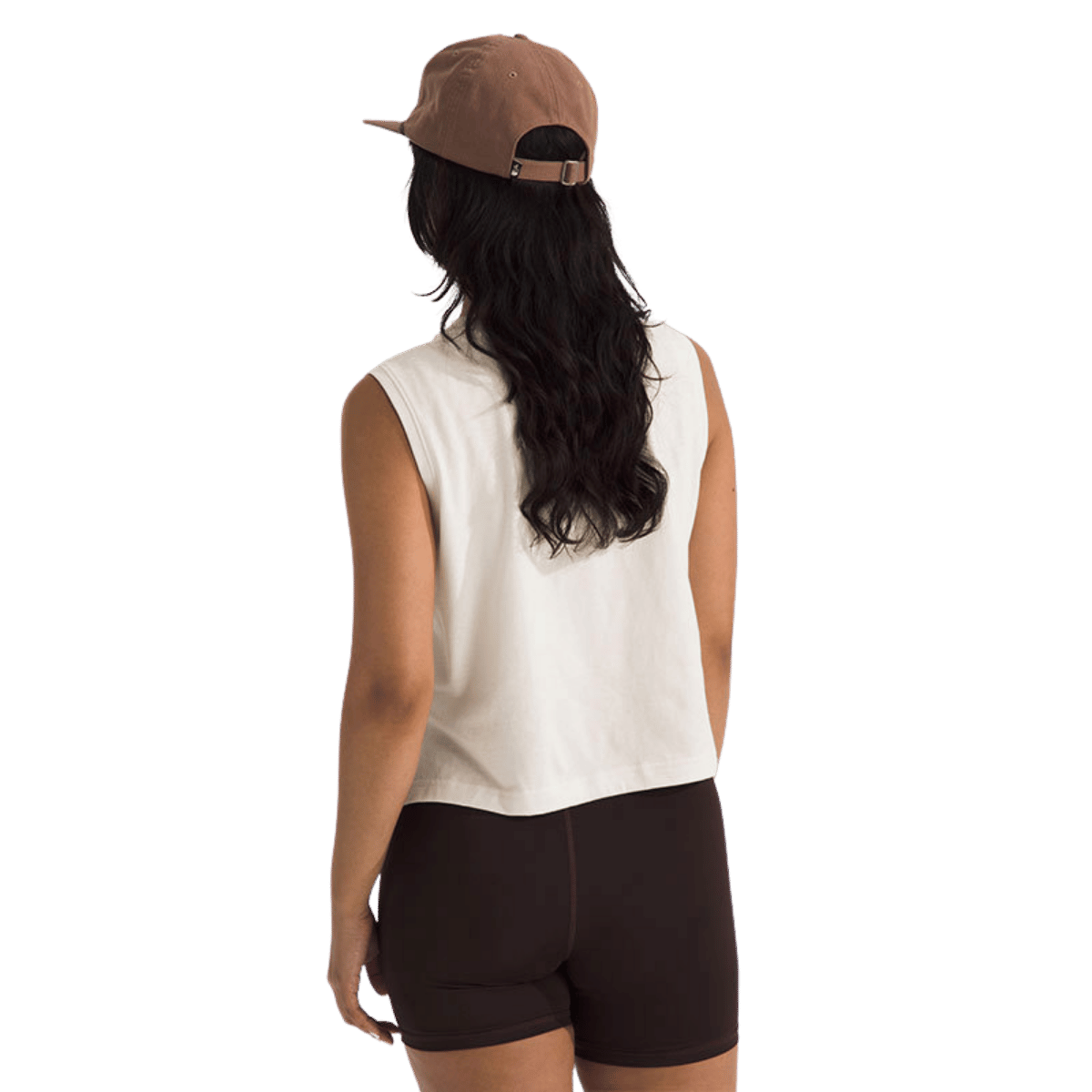 NORTHFACE WOMEN'S EVOLUTION TANK - WHITE DUNE WW BACK