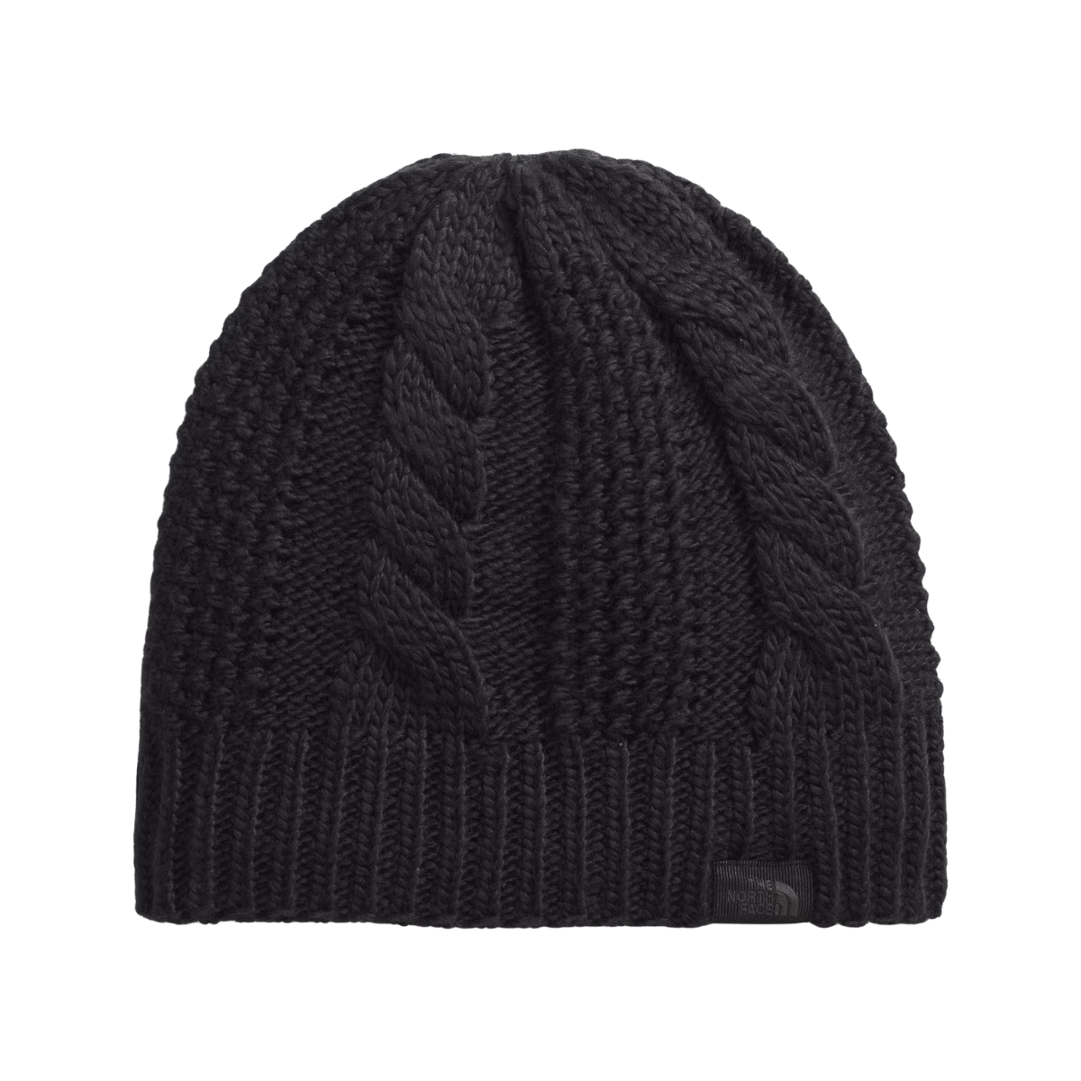 NORTHFACE WOMEN'S OH MEGA LINED BEANIE - TNF BLACK FRONT