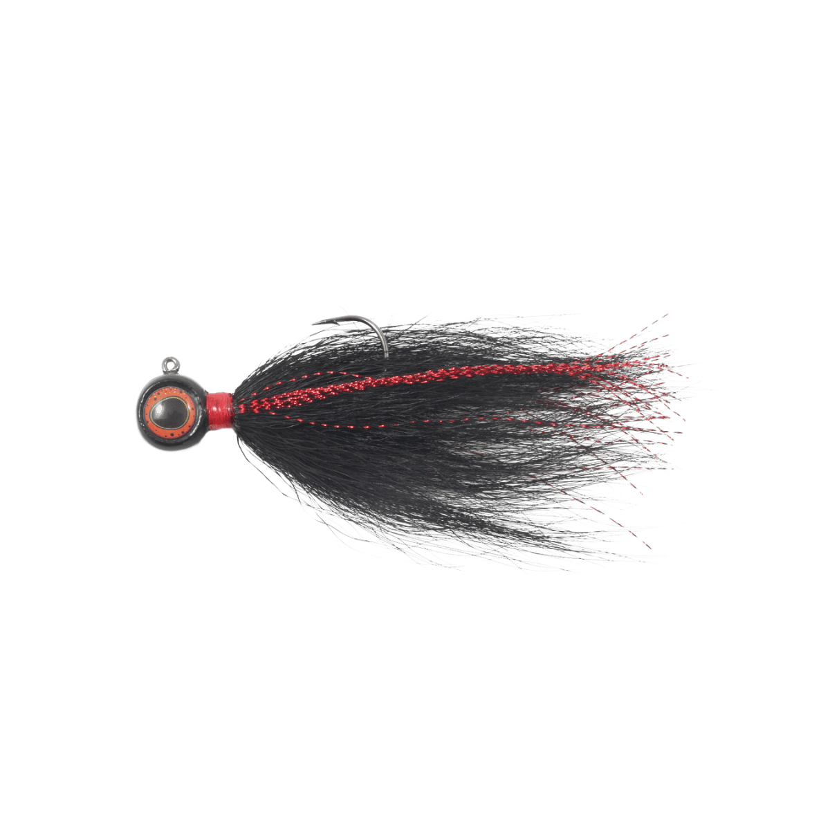 NORTHLAND DEEP-VEE BUCKTAIL JIG BLACK