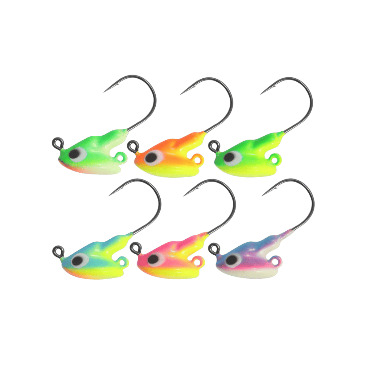 NORTHLAND STAND-UP FIRE-BALL JIG 3CD ASSORTED