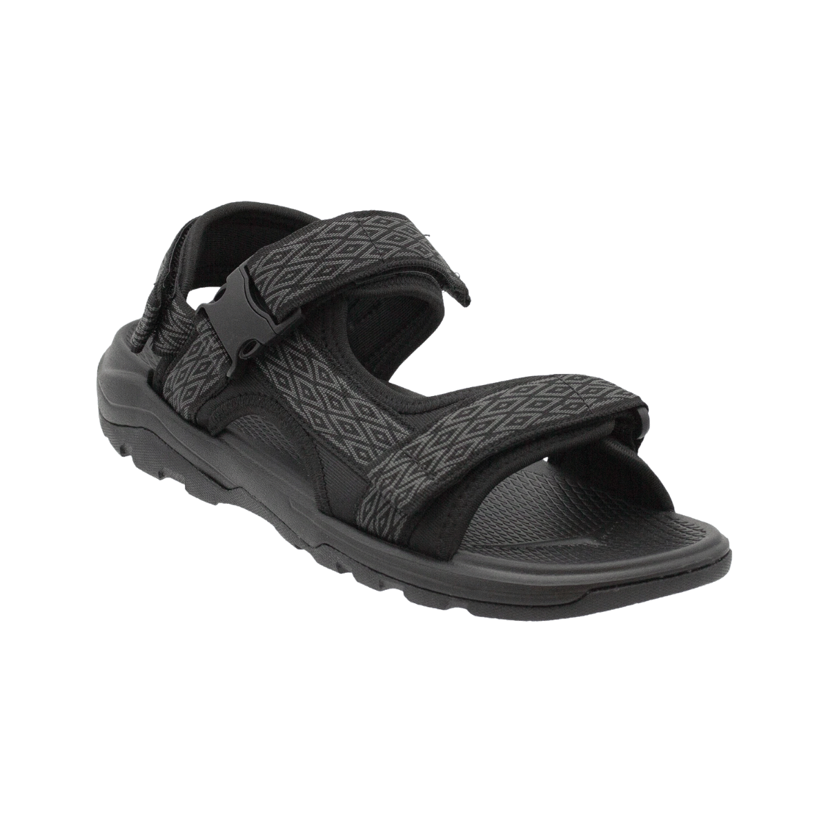 NORTHSIDE LAKESIDE II SANDAL BLK/GRY FRONT
