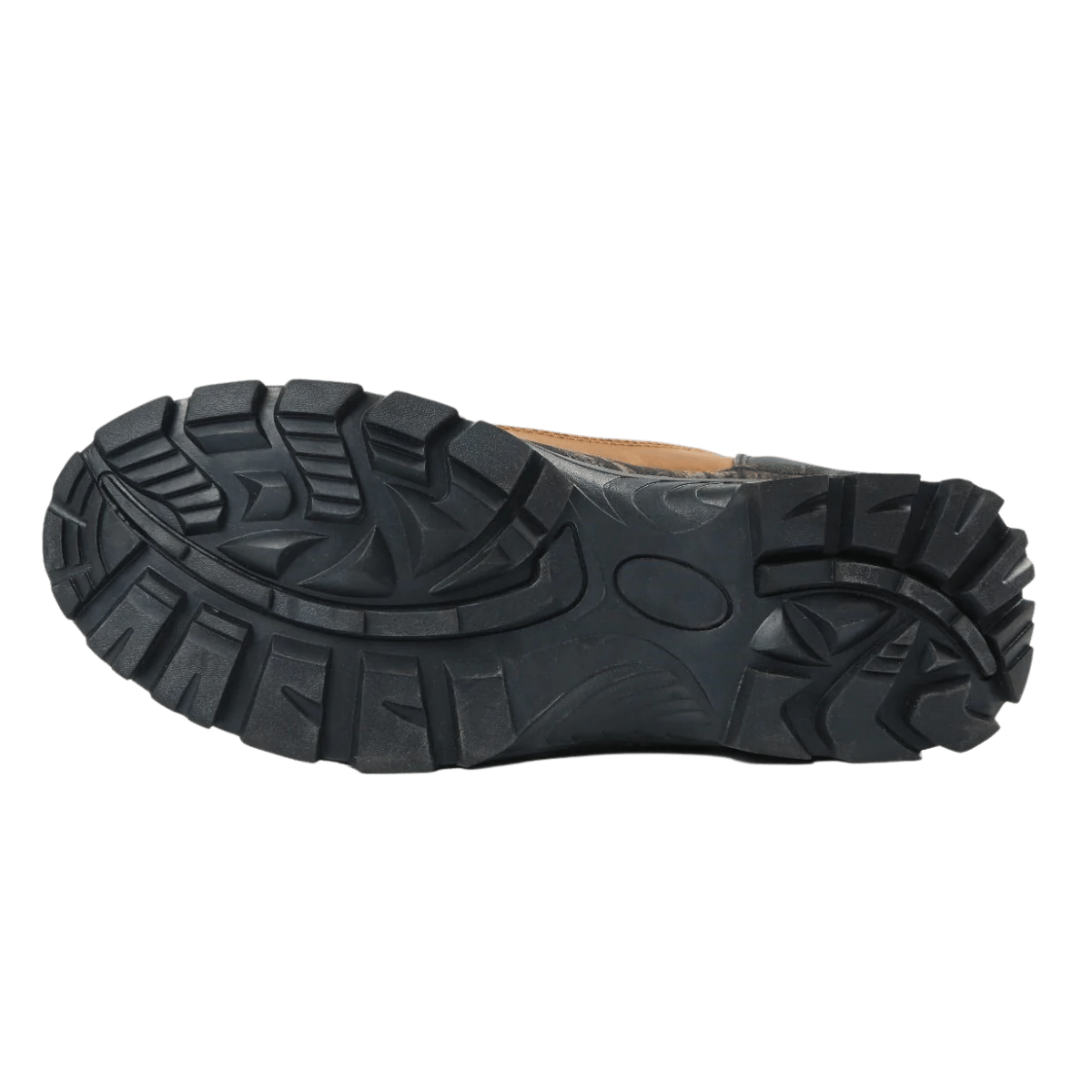 NORTHSIDE MEN'S RENEGADE 9" LEATHER 800GR WP - TAN / CAMO - BOTTOM VIEW