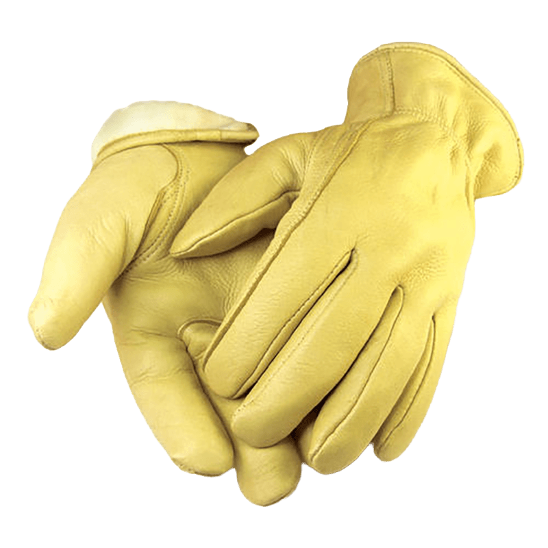 NORTH STAR FUR THINSULATE DEERSKIN DRIVER GLOVE- TAN