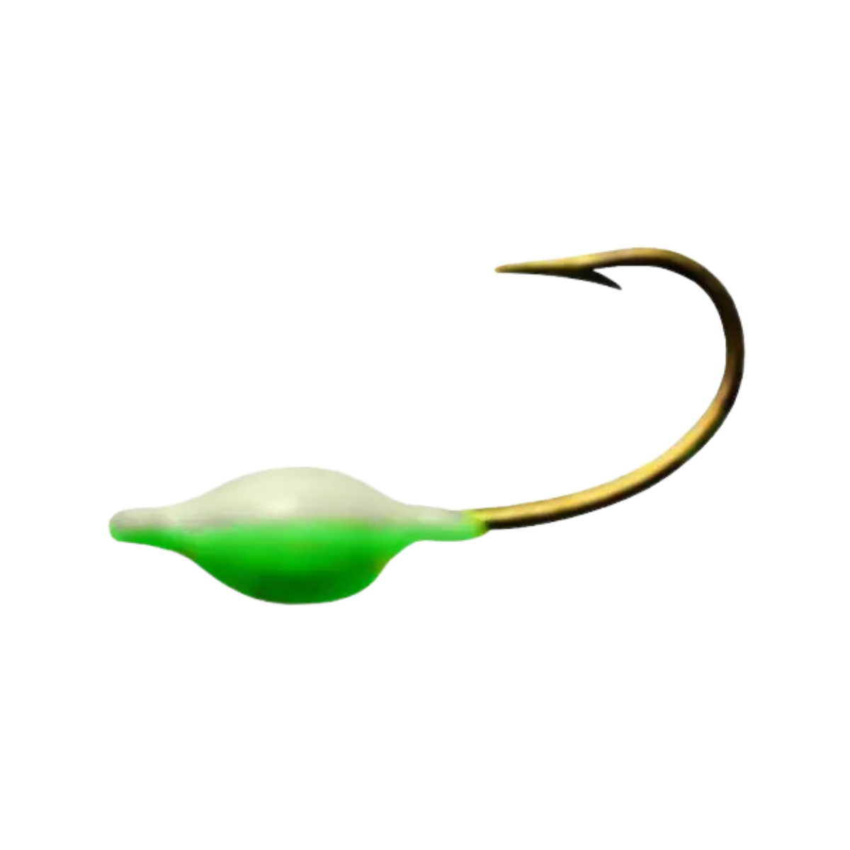 NW METRO TACKLE PERCH EYE JIG 2PK - GLOW GREEN