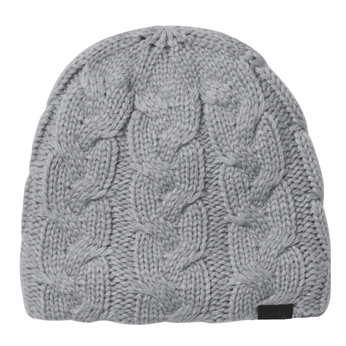 THE NORTHFACE CABLE MINNA BEANIE - ONE SIZE - TNF LIGHT GREY HEATHER