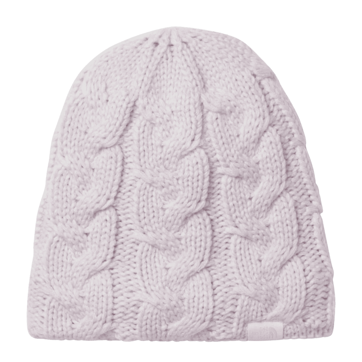 THE NORTHFACE CABLE MINNA BEANIE - ONE SIZE - LAVENDER FOG