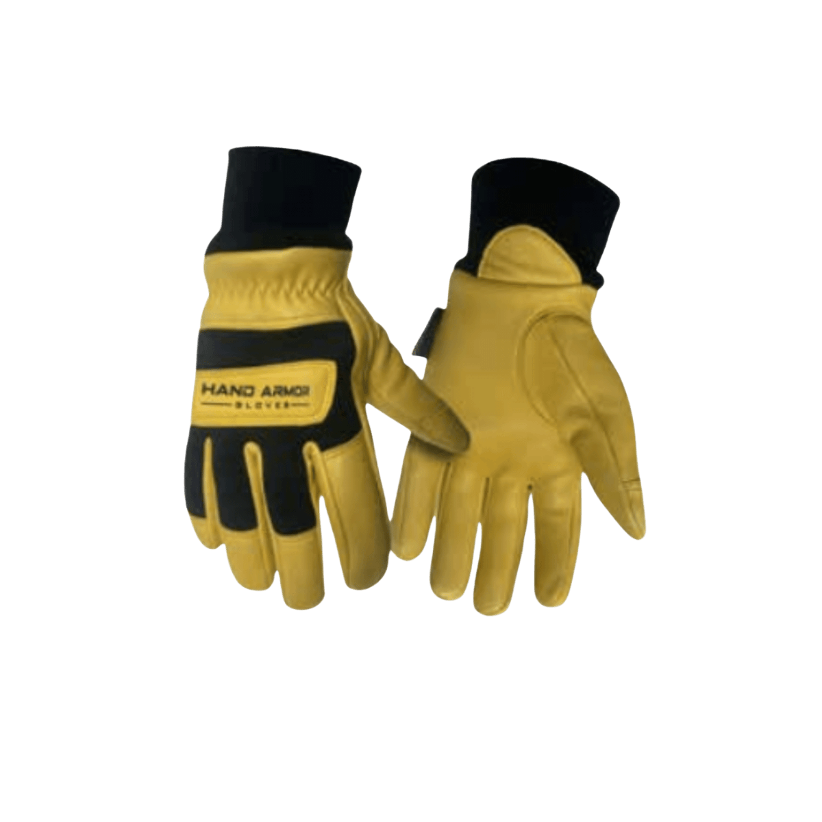 NORTH STAR FUR PRO PREMIUM LEATHER GLOVE KNIT WRIST - TAN