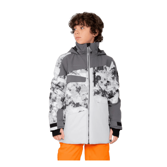 OBERMEYER BOY'S AXEL JACKET - FLY OVER - FRONT VIEW