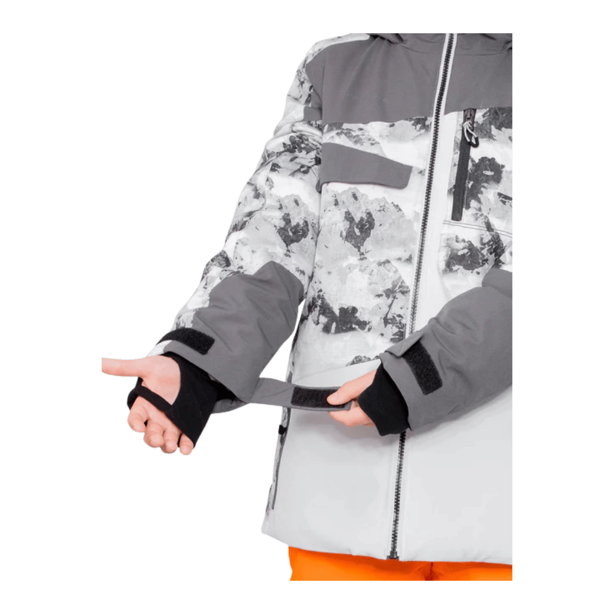 OBERMEYER BOY'S AXEL JACKET - FLY OVER - CLOSER VIEW