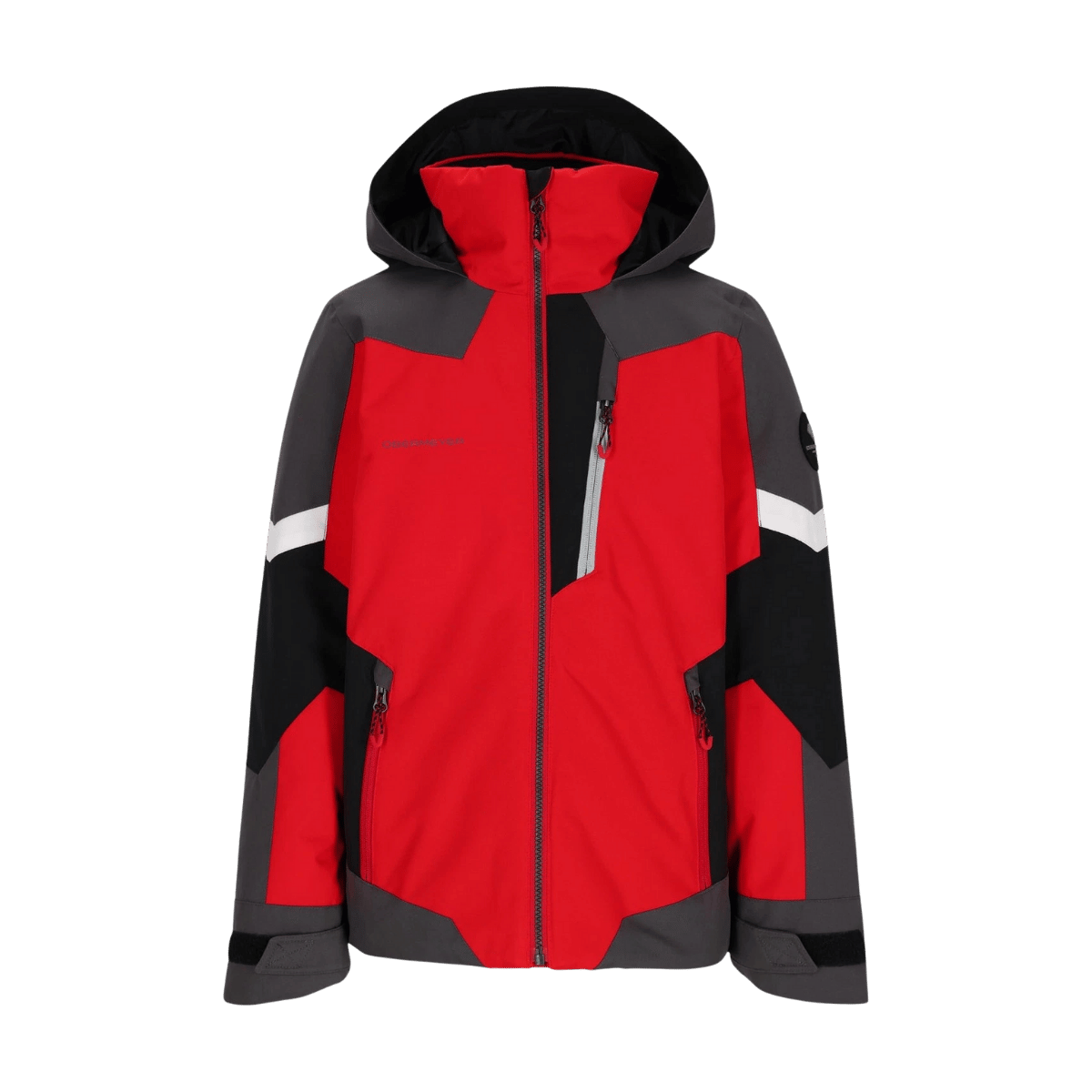 OBERMEYER BOY'S FLEET JACKET - BRAKE LIGHT - FRONT VIEW