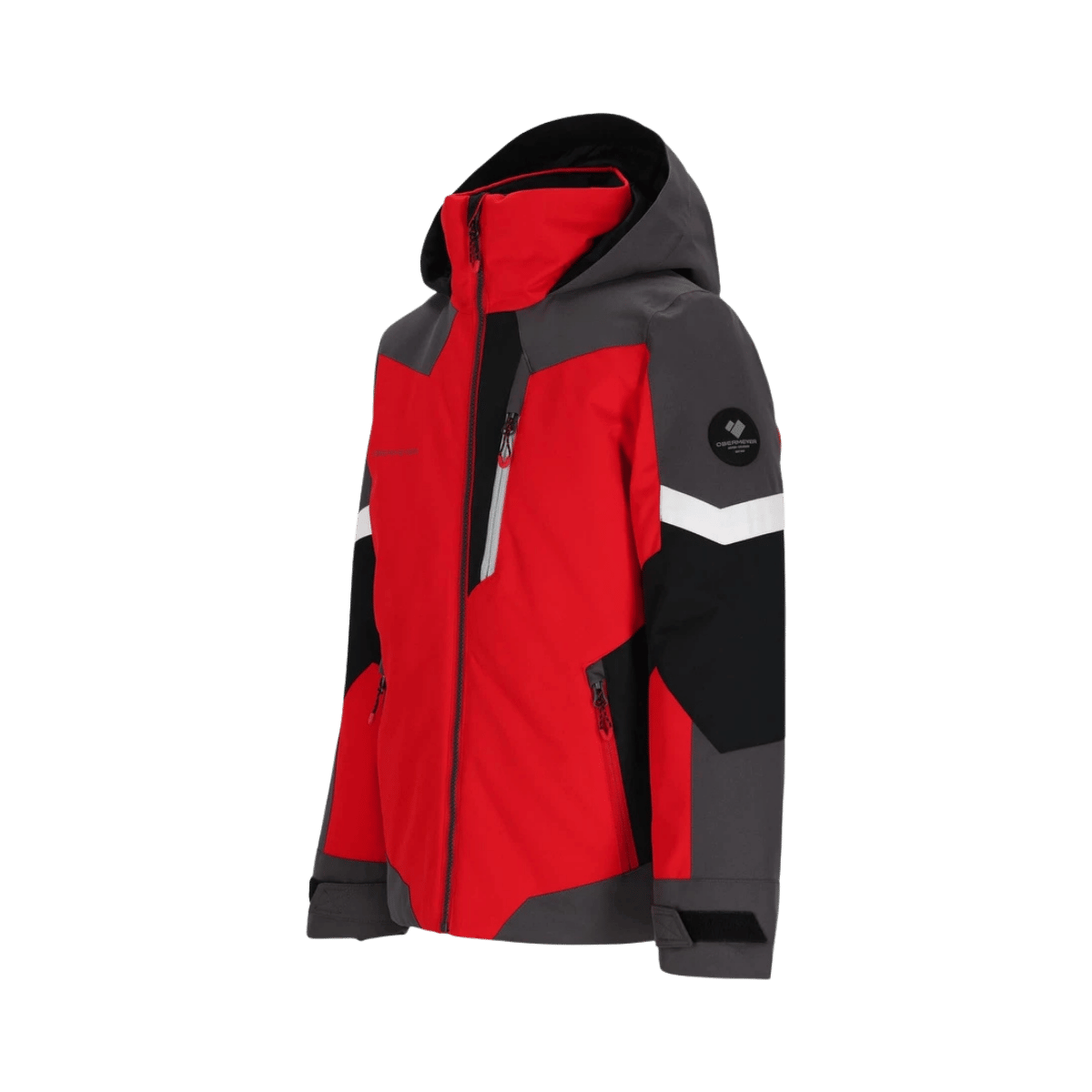 OBERMEYER BOY'S FLEET JACKET - BRAKE LIGHT - SIDE VIEW