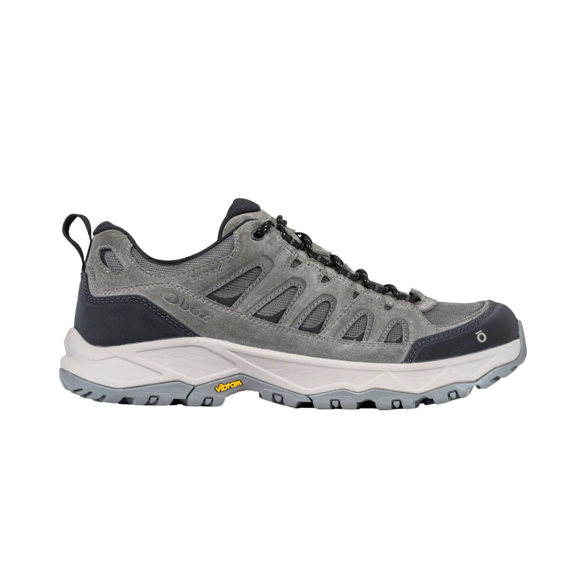 OBOZ SAWTOOTH ASCENT LOW B-DRY CHARCOAL