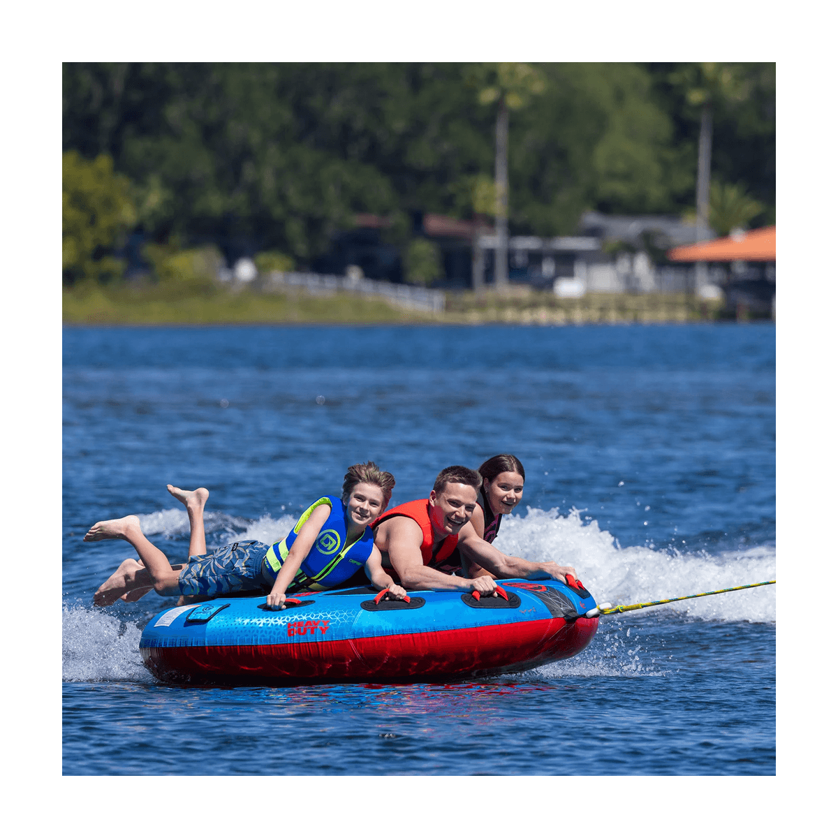 OBRIEN ULTRA SCREAMER TOW TUBE 80 INCH - ON WATER VIEW