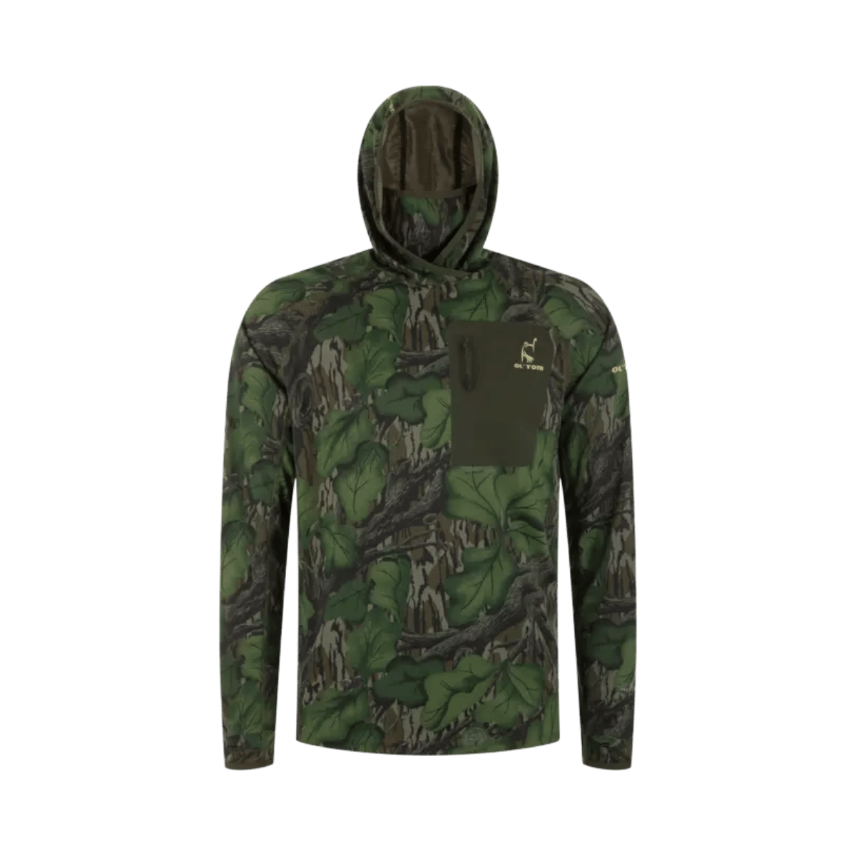 OL`TOM TECHNICAL TURKEY GEAR EARLTY BIRD GATOR HOODIE FULL FOLIAGE