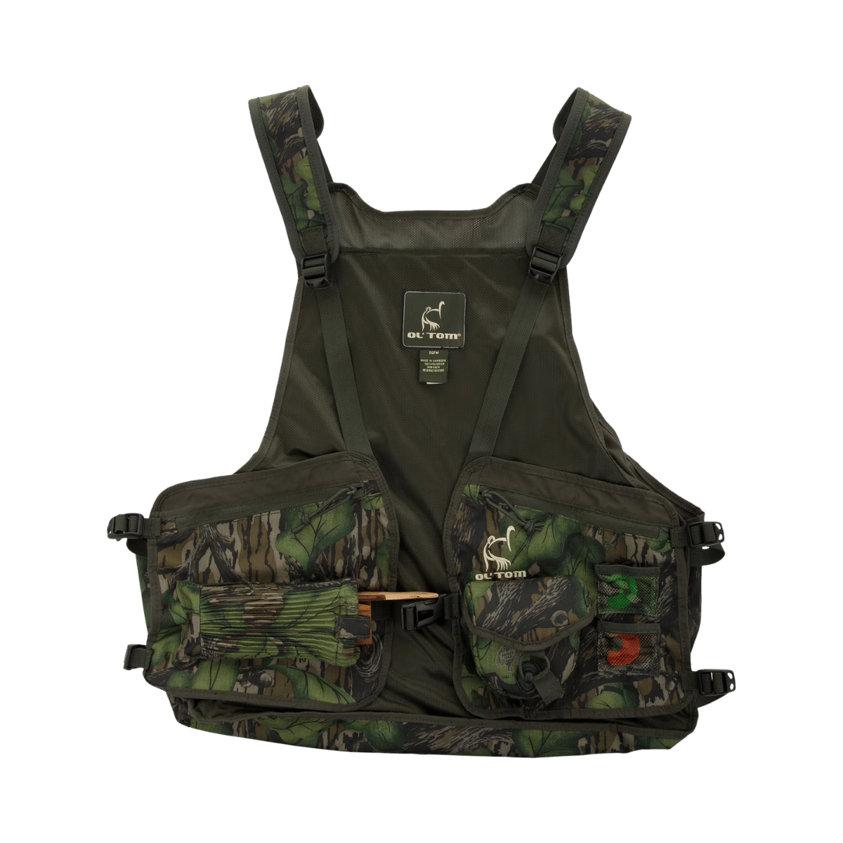 OL`TOM TECHNICAL TURKEY GEAR TURKEY STRAP VEST FULL FOLIAGE