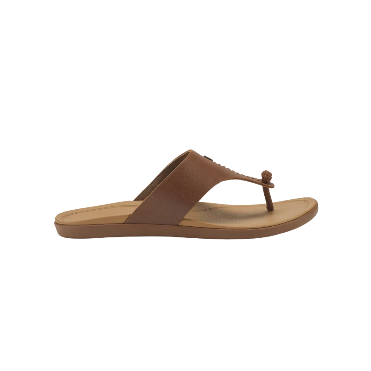 OLUKAI W HO'OPIO MELE SANDAL TOFFEE WARM SAND