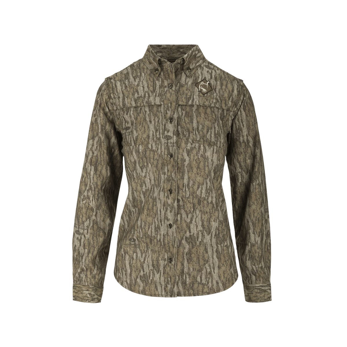 OL`TOM WOMEN'S MESH BACK FLYWT SHIRT 2.0 - BOTTOMLAND - FRONT