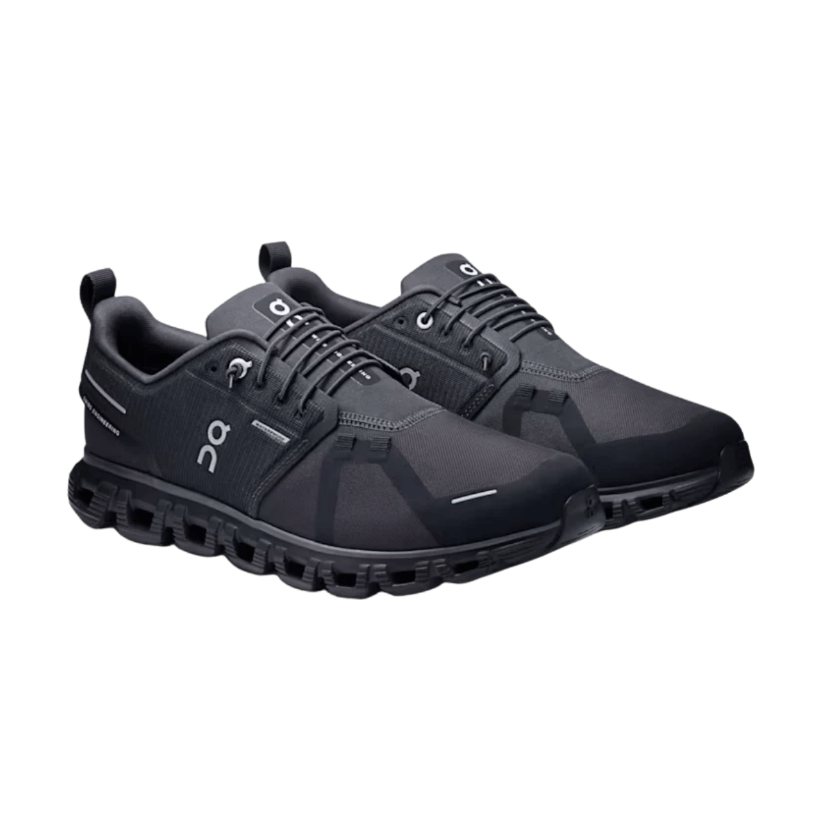 ON RUNNING WOMEN'S CLOUD 6 WATERPROOF - BLACK/BLACK