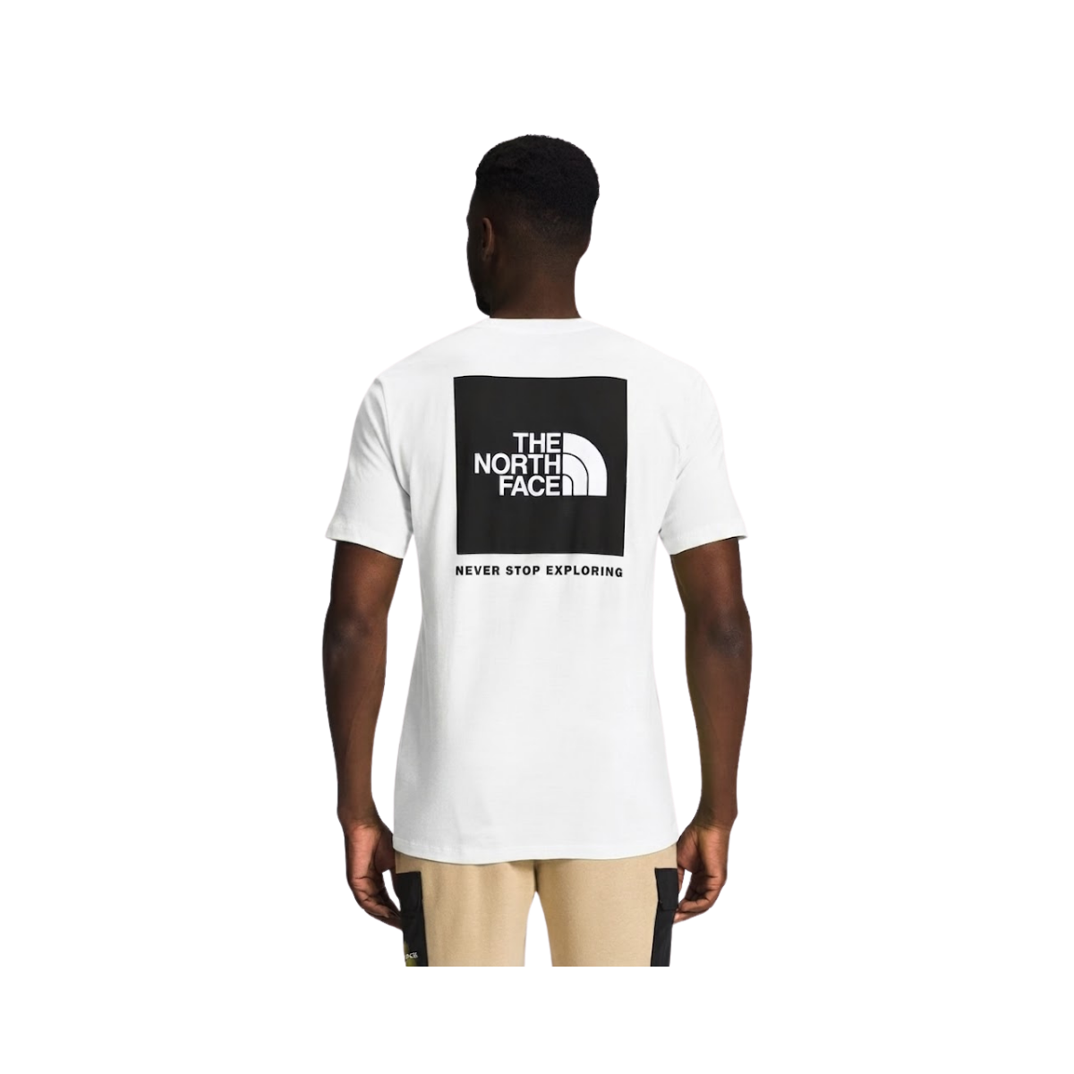 NORTH FACE S/S BOX NSE TEE TNF WHITE TNF BLACK