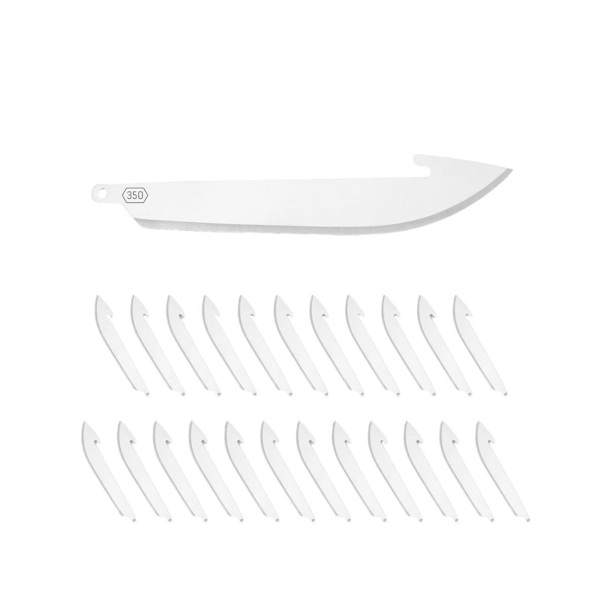 OUTDOOR EDGE DROP POINT BLADE PACK 24PK STAINLESS