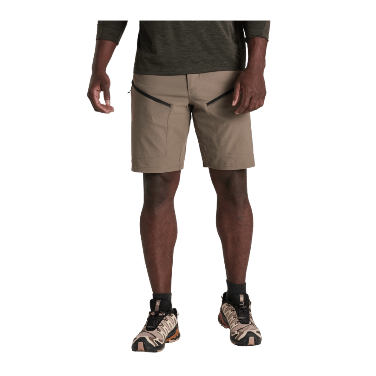 KUHL MEN'S RENEGADE OUTSIDER SHORT 10" - KHAKI